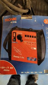 Portable battery supply