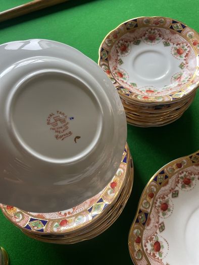 Royal Tara Fine Bone China 42 piece Tea Set -