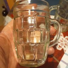 70 s barrel glasses ( Guinness) style