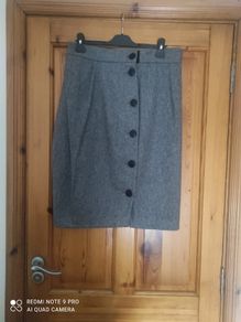 Designer wool skirt by Malene Birger