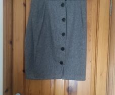 Designer wool skirt by Malene Birger