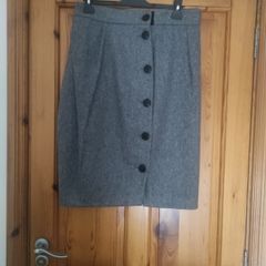 Designer wool skirt by Malene Birger