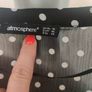 Atmosphere black polka dot transparent blouse size UK18 EU46 Postage included Image 3