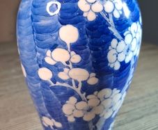 Chinese Prunus Pattern Vase Qing