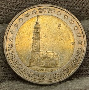 Germany 2008 D 2 Euro Coin