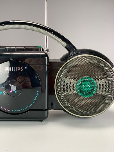 Philips Roller 2 radio cassette recorder