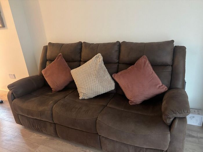 Recliner 3 seater sofa