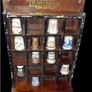 Vintage Thimble Display Rack With 12 Thimbles Image 3