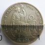 1935 PERU South America 1/2 Half SOL Antique Original Silver Peruvian Coin Image 5