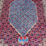 Stunning Persian Senneh Hand Knotted Rug Carpet Image 4