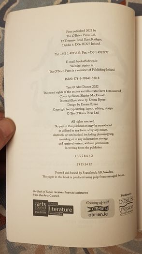 The Book Of Secrets by Alex Dunne (Signed)