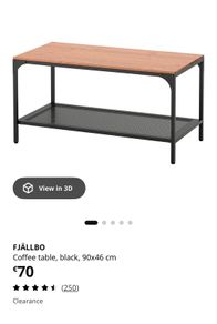 Brand new in the box IKEA Coffee table