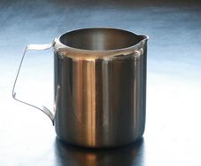 Stainless steel milk jug, creamer