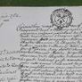 1752 Notarial Agreement: Tithe Lease of Clamecy Bail d'Accense.Signed Antique Document Image 4