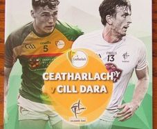 2018 Carlow v Kildare - GAA Leinster Football Quarter-Final Programme