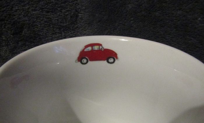 Vintage Love Bug Car Mug