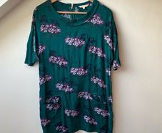 White Stuff Emerald Green Tunic Dress