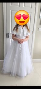 Communion dress and accessories