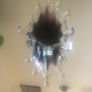 Glass dish splash design (approx 8 inches in width 2 inches high) Image 2