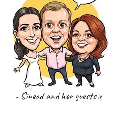 Craic-icatures Live Caricature Photo Booth Hire