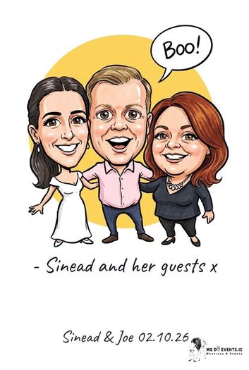 Craic-icatures Live Caricature Photo Booth Hire