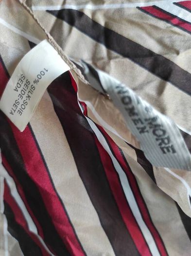 More & More silk scarf