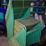 Vintage stacking pub function/event chairs Image 3