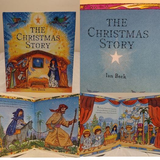The Christmas story by Ian Beck  HARDBACK BOOK