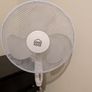 White Oscillating Pedestal Fan - Excellent Condition Image 3