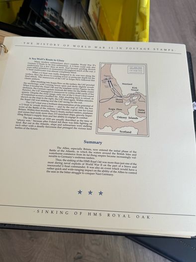 The History of World War II in post stamps