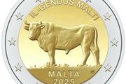 Malta 2 Euro Commemorative Coin 2025 - The Maltese Ox. UNCIRCULATED.