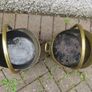 2 antique brass coal buckets Image 6