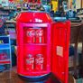 Vintage Retro coca cola can mini fridge Image 5