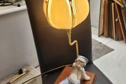 Beautiful working lladro lamp