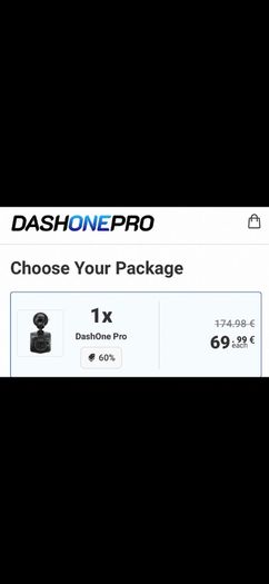 dash cam dash one pro