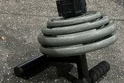 Tib Bar + 17.5kg weight plates