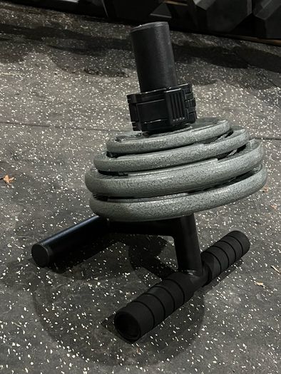 Tib Bar + 17.5kg weight plates