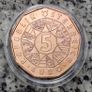 Austria 5 Euro Copper Uncirculated Coin 2023 - Waggle Dance - Easter Coin Image 2
