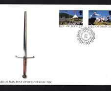 1998 Isle of Man Europa Festivals Commemorative Stamps First Day Cover (FDC)