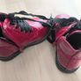Kids red patent boots uk 7 Image 3