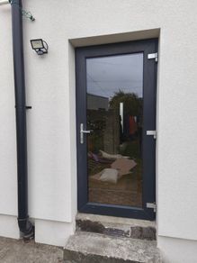 Drutex double glazed door