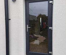 Drutex double glazed door