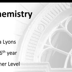 Institute of education h1 chemistry notes
