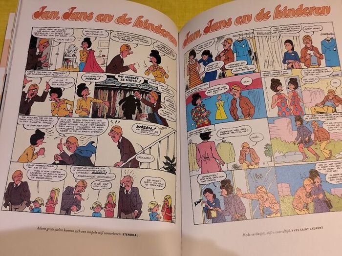 Dutch Comic Book Jan Jans En De Kinderen / Fashion