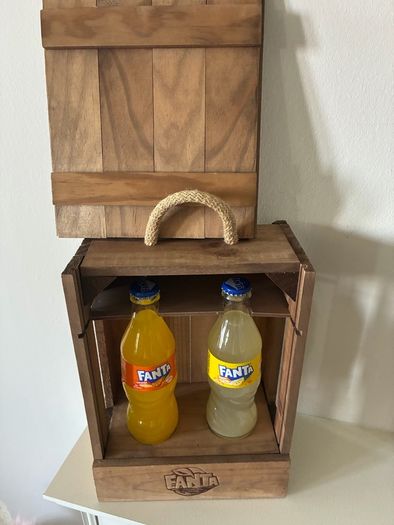 Vintage Fanta Timber Display Box
