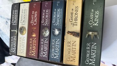 Harper Voyager split-volume editions of A Song of Ice and Fire (7-book set)