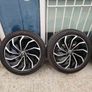 17" Genuine VW Ventura Alloys Good Tyres Image 4