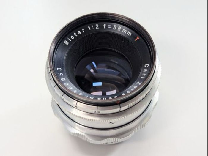 Carl Zeiss Jena Biotar f:2 58mm with M42 Mount Immaculate condition!!
