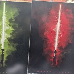 2 Star Wars Lightsaber Matte Displates