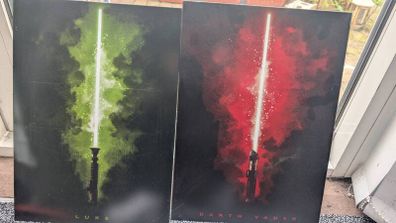 2 Star Wars Lightsaber Matte Displates